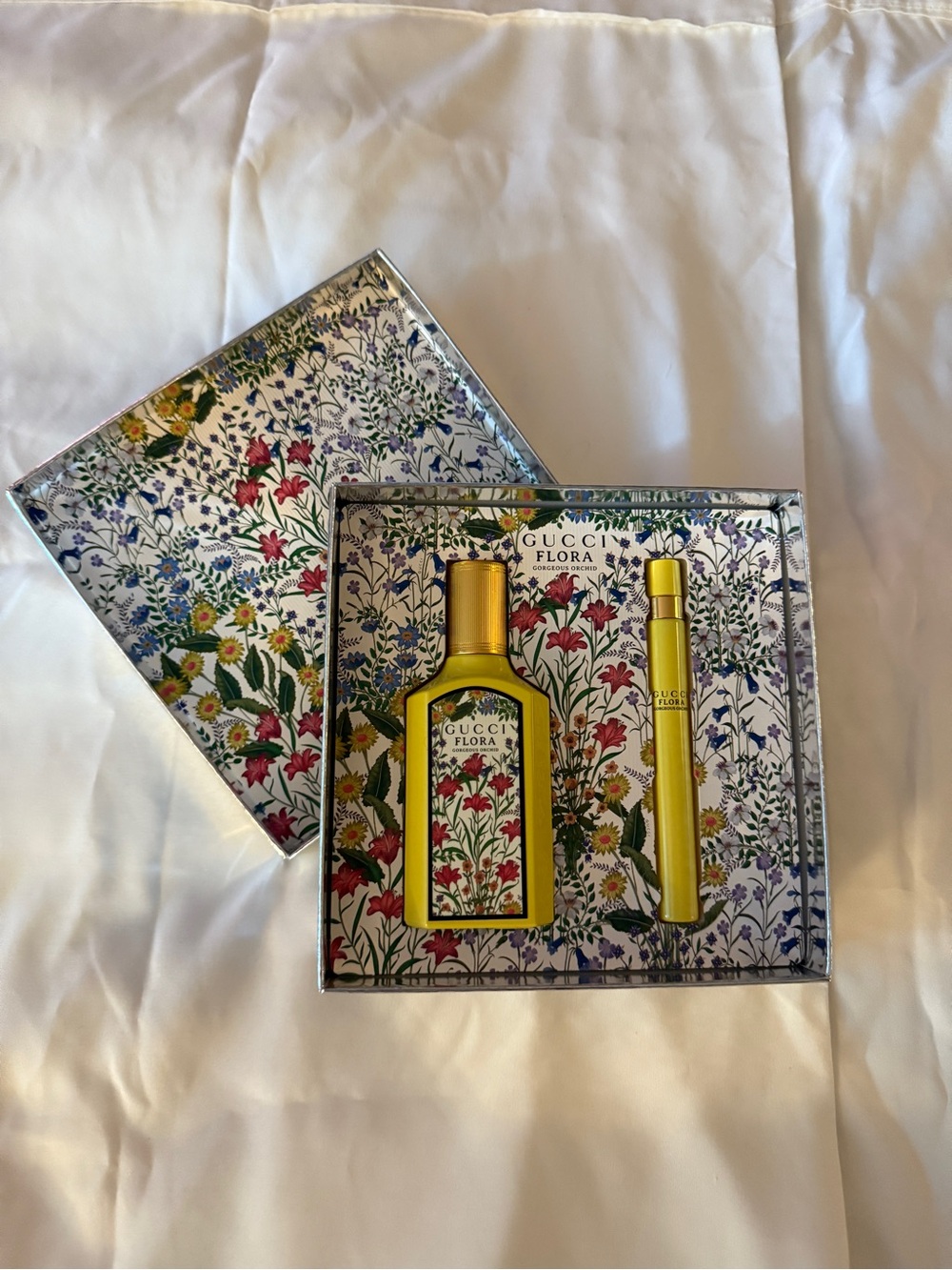 Gucci Flora Gorgeous Orchid 50mL + Travel Size Set